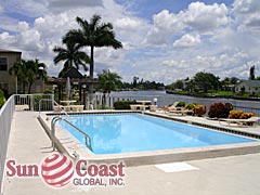 Manatee Bay Community Pool and Canal